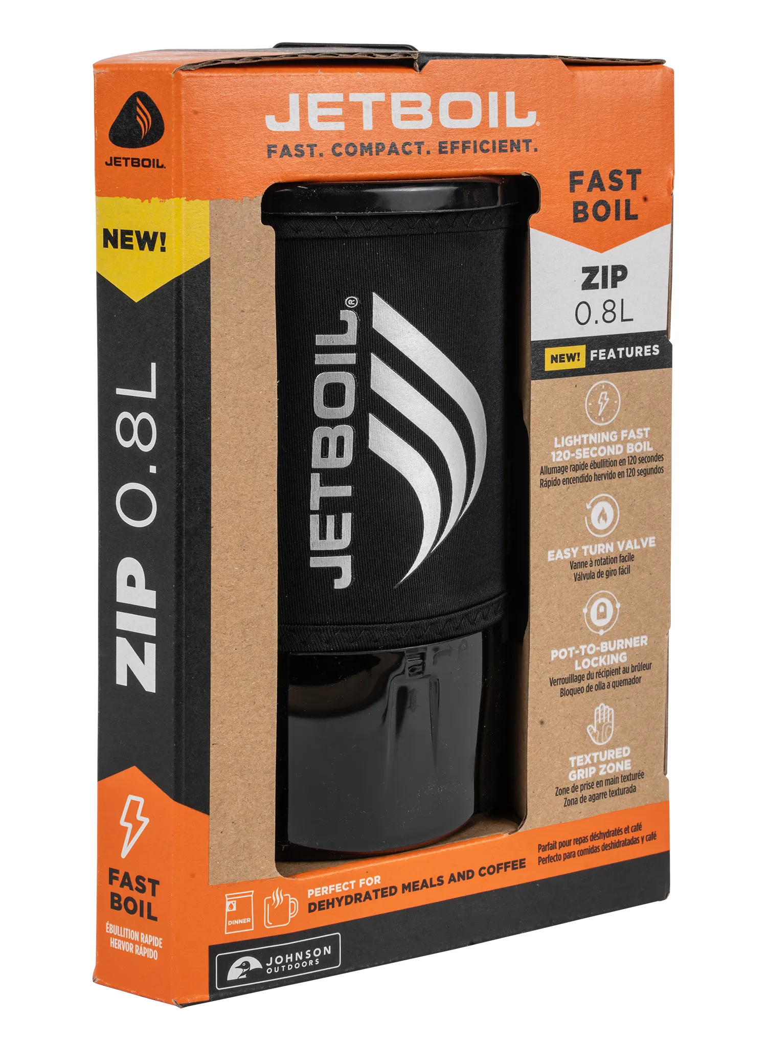 Комплект за готвене Jetboil Zip 2.0 Cooking System - carbon