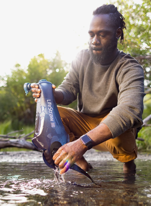 Комплект за хидратация Lifestraw Peak Series 3 in 1 Kit - navy