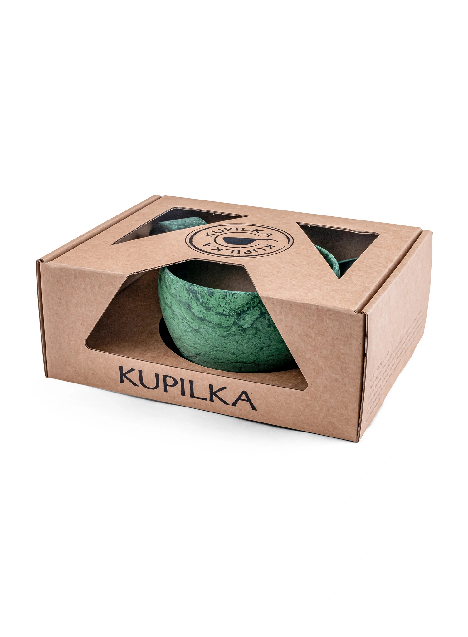 Комплект съдове Kupilka 37+Spork Set - green