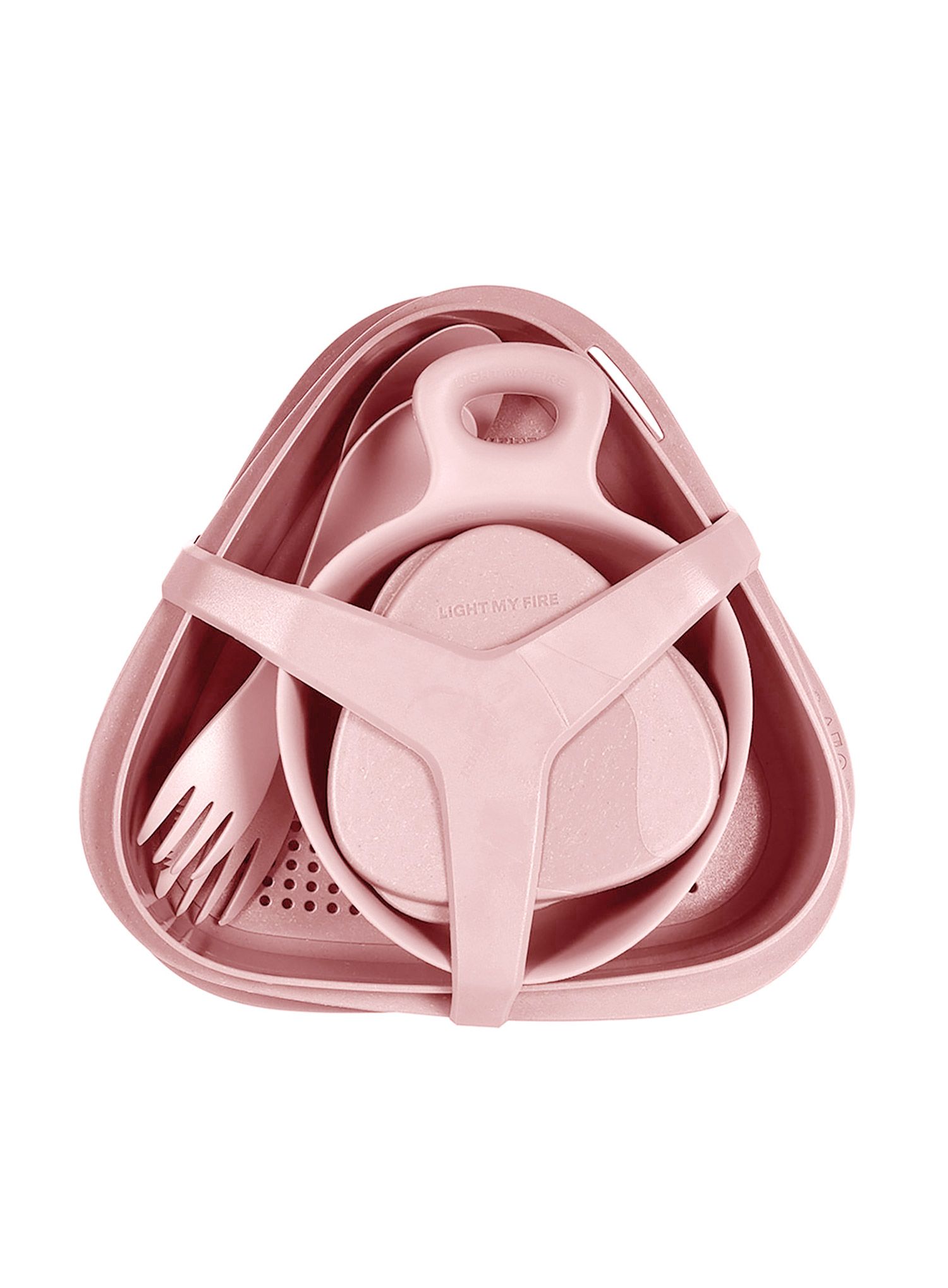 Комплект съдове Light My Fire Meal Kit Bio - dusty pink