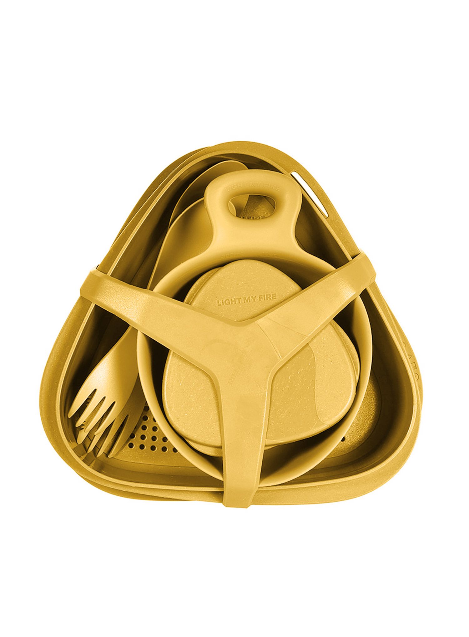 Комплект съдове Light My Fire Meal Kit Bio - mustard yellow
