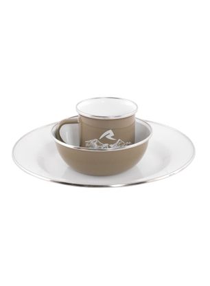 Комплект съдове Robens Tongass Single Enamel Set