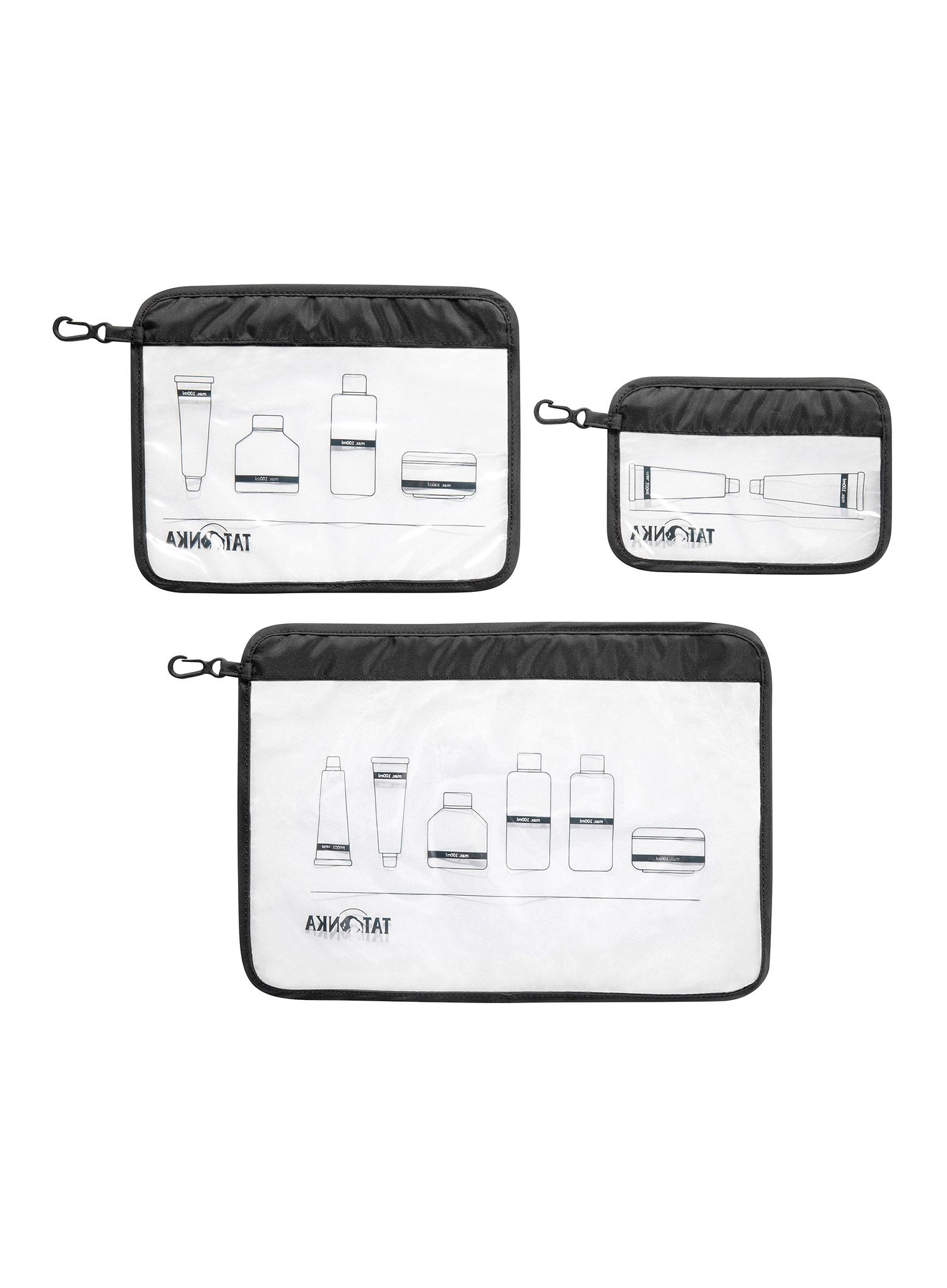 Комплект чанти Tatonka Zip Flight Bag Set - black