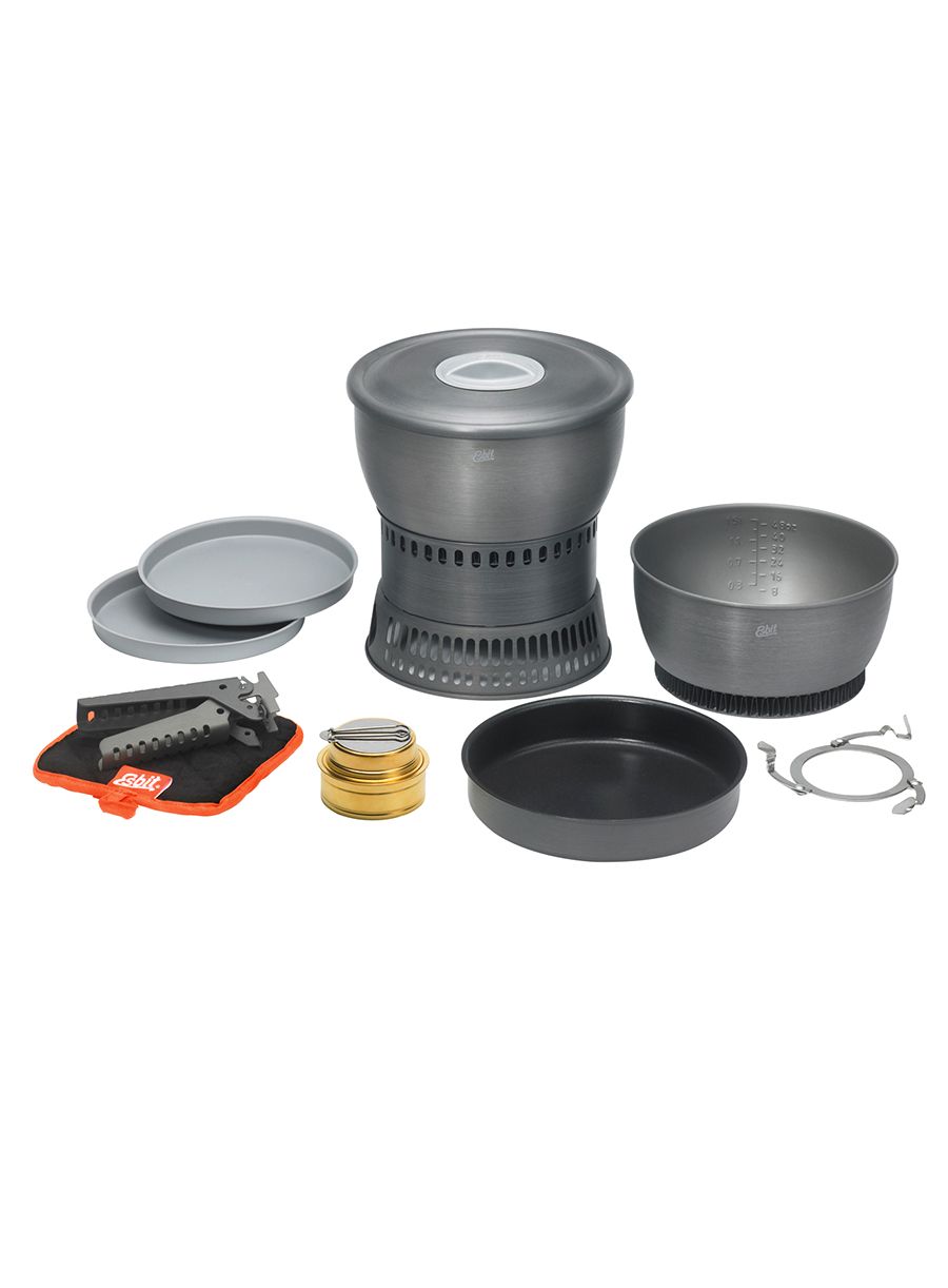 Комплект за готвене Esbit Alcohol Cookset 2,35l