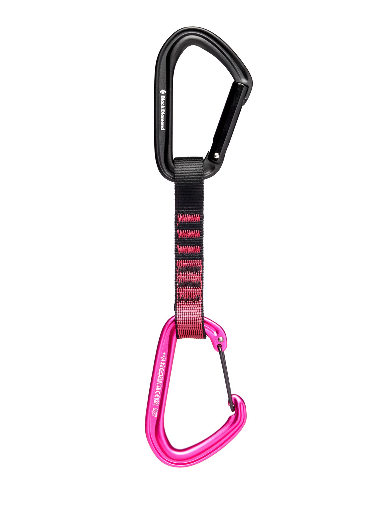 Катерачни примки Black Diamond HotForge Hybrid Quickpack 12cm x 6 pink - ultra pink