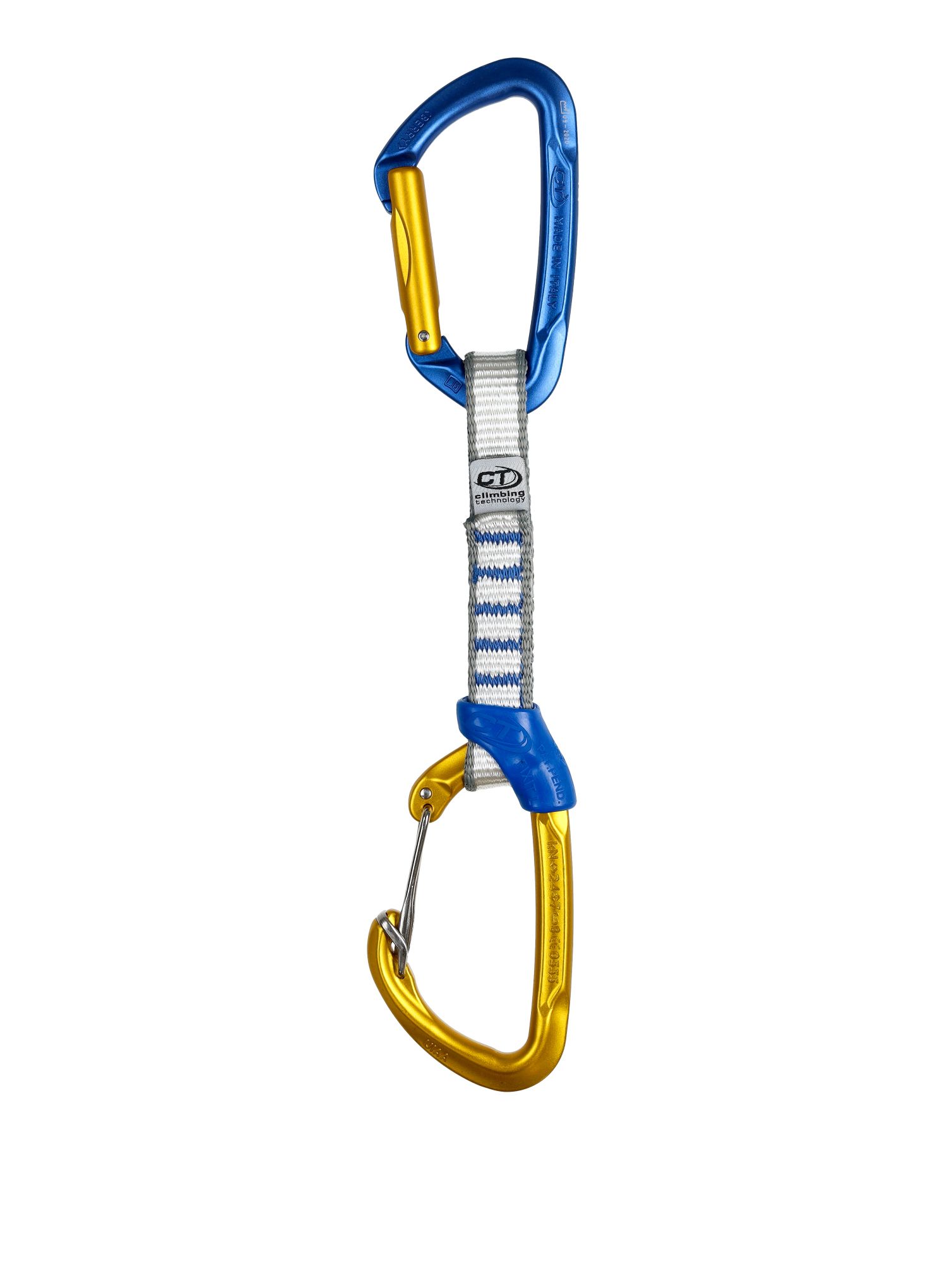 Катерачни примки Climbing Technology Berry Set NY 12 cm - 6 pack - blue/ocher