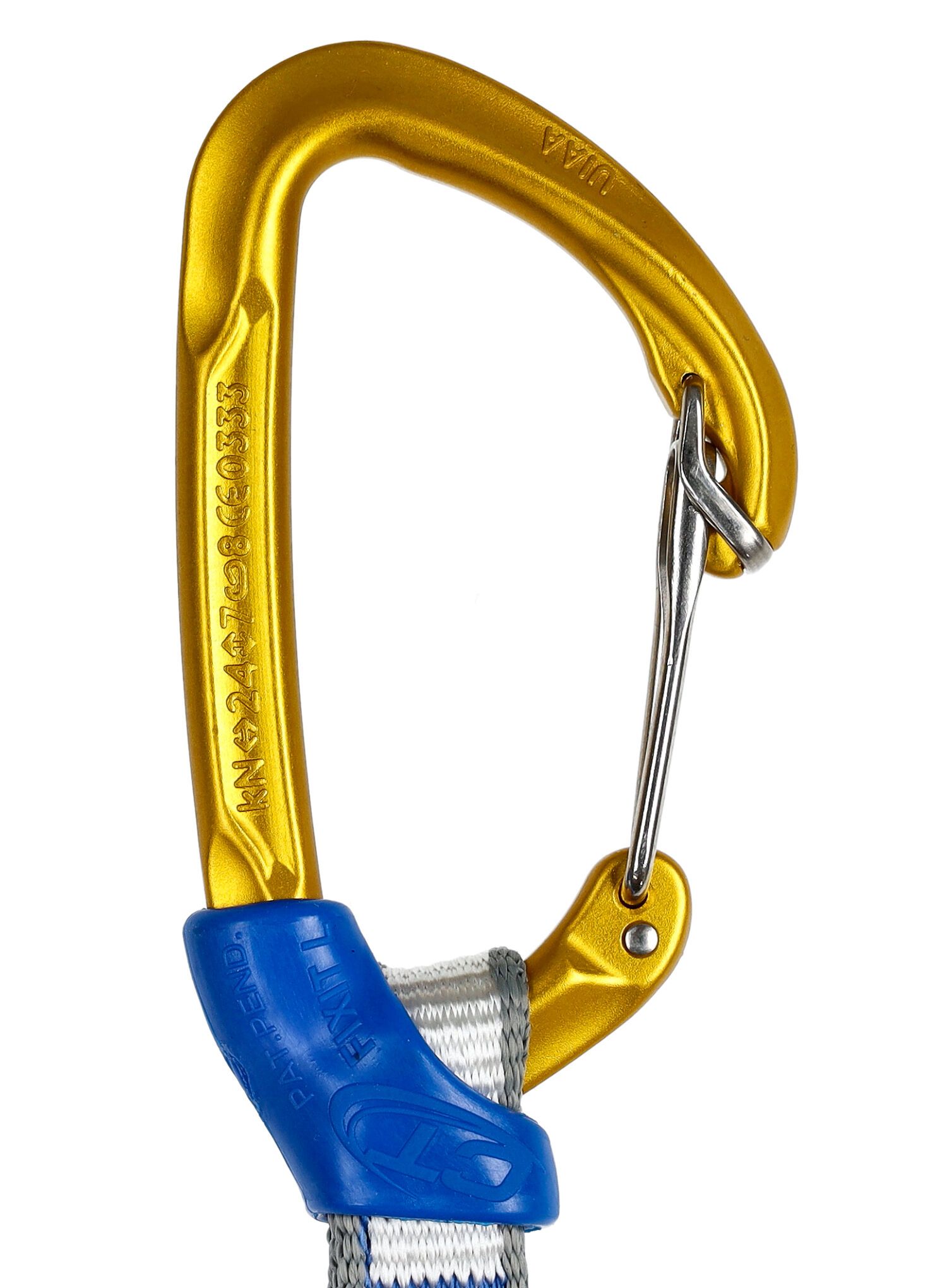 Катерачни примки Climbing Technology Berry Set NY 12 cm - 6 pack - blue/ocher