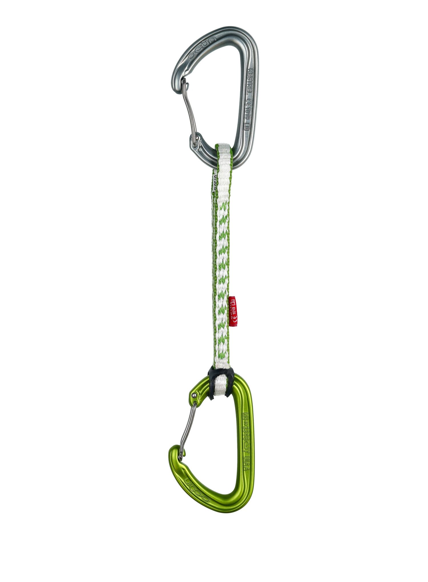 Катерачни примки Ocun Kestrel QD DYN 8 15cm 5-pack - green