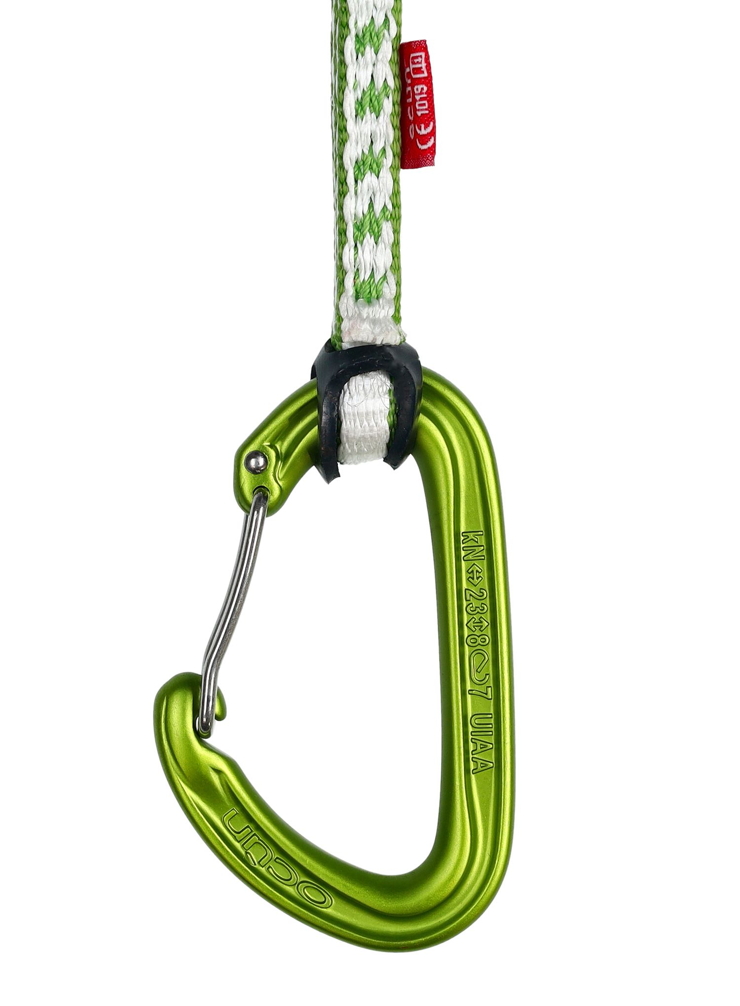 Катерачни примки Ocun Kestrel QD DYN 8 15cm 5-pack - green