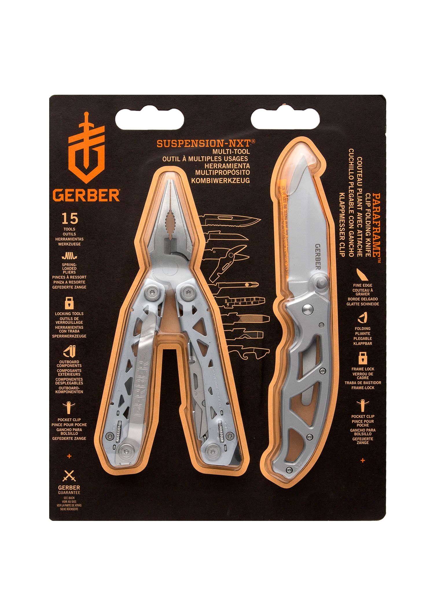 Комплект Gerber Suspension NXT + Paraframe FE