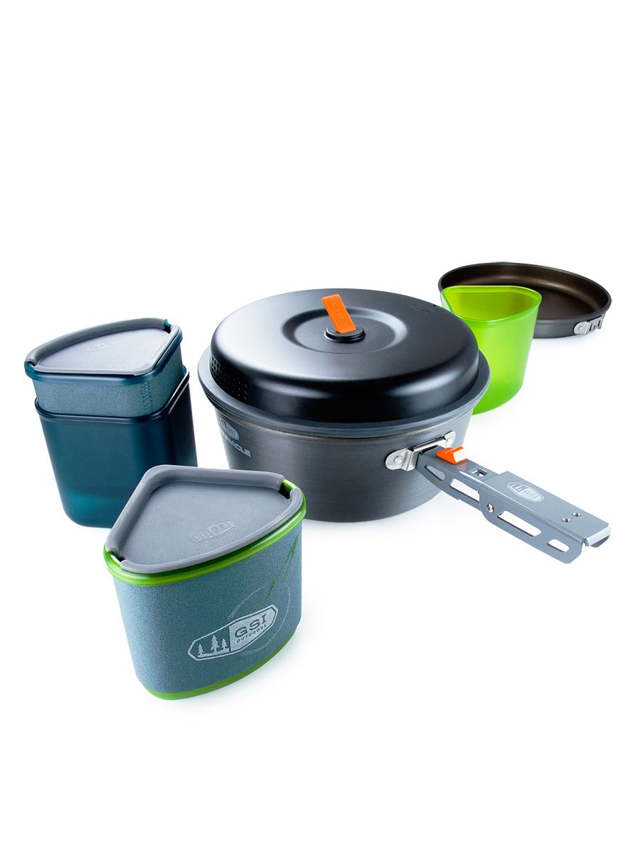 Комплект съдове GSI Outdoors Pinnacle Backpacker
