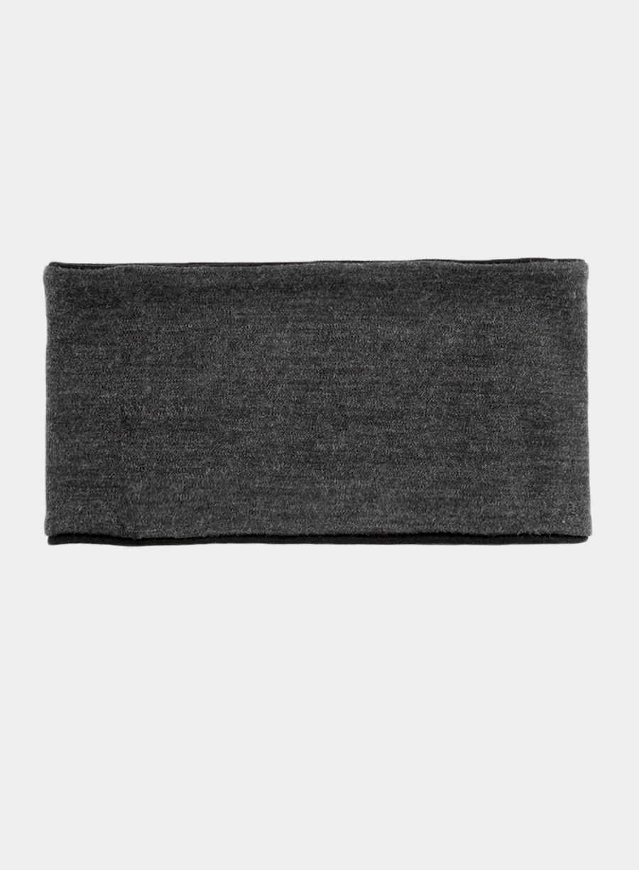Лента за глава SmartWool Merino 250 Reversible Headband - black/charcoal