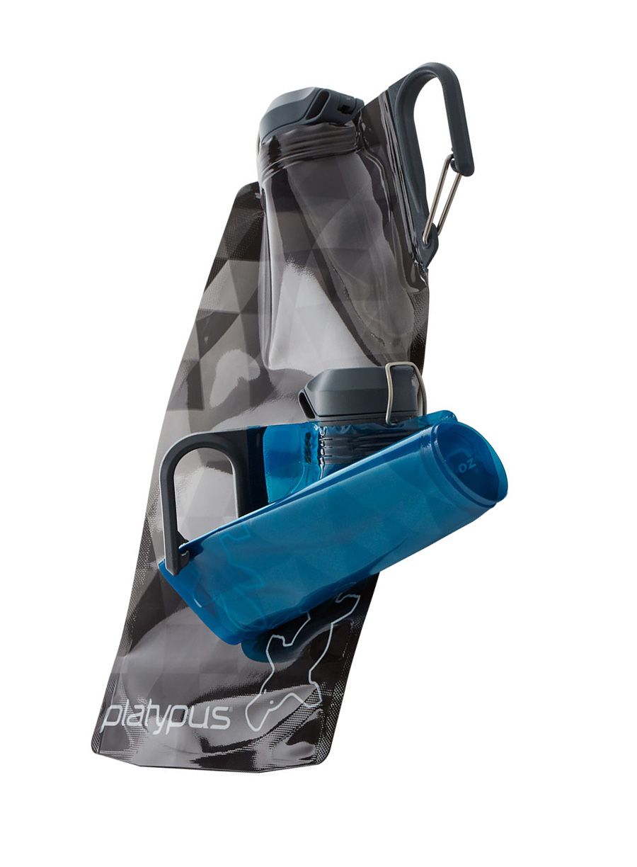 Туристическа бутилка Platypus Duolock SoftBottle 0.75L - blue skyline