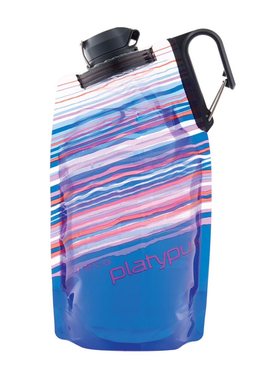 Туристическа бутилка Platypus Duolock SoftBottle 0.75L - blue skyline